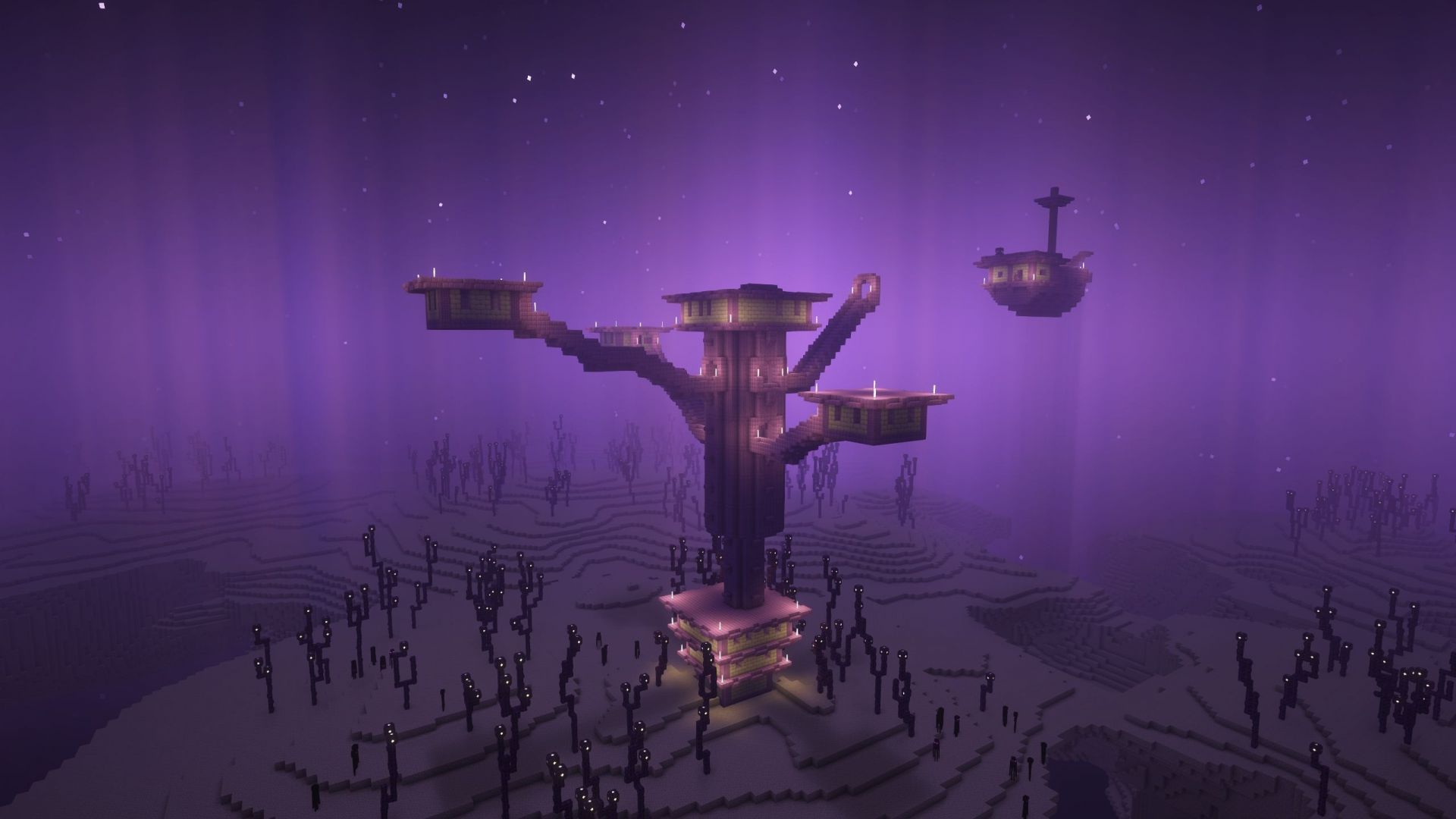 Minecraft Java also gets mysterious End flashes with latest snapshot (Image via Sportskeeda Gaming || Mojang Studios)