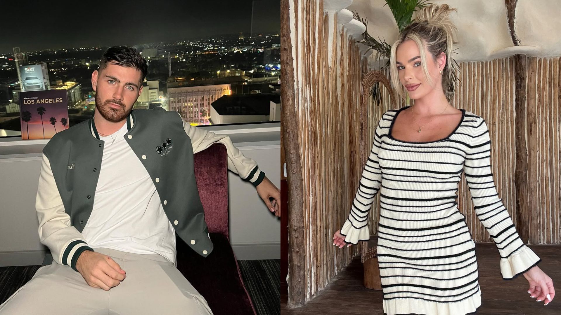 Scott and Juliette from Perfect Match (Images via Instagram/@scottvds17 , @julietteporter)