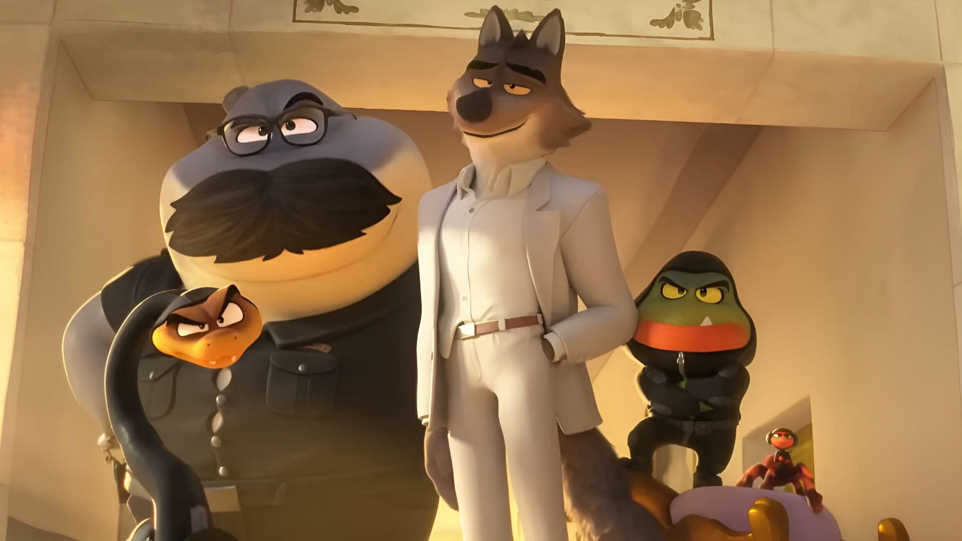 The Bad Guys plot their next big move in The Bad Guys 2 (Image via Dreamworks)