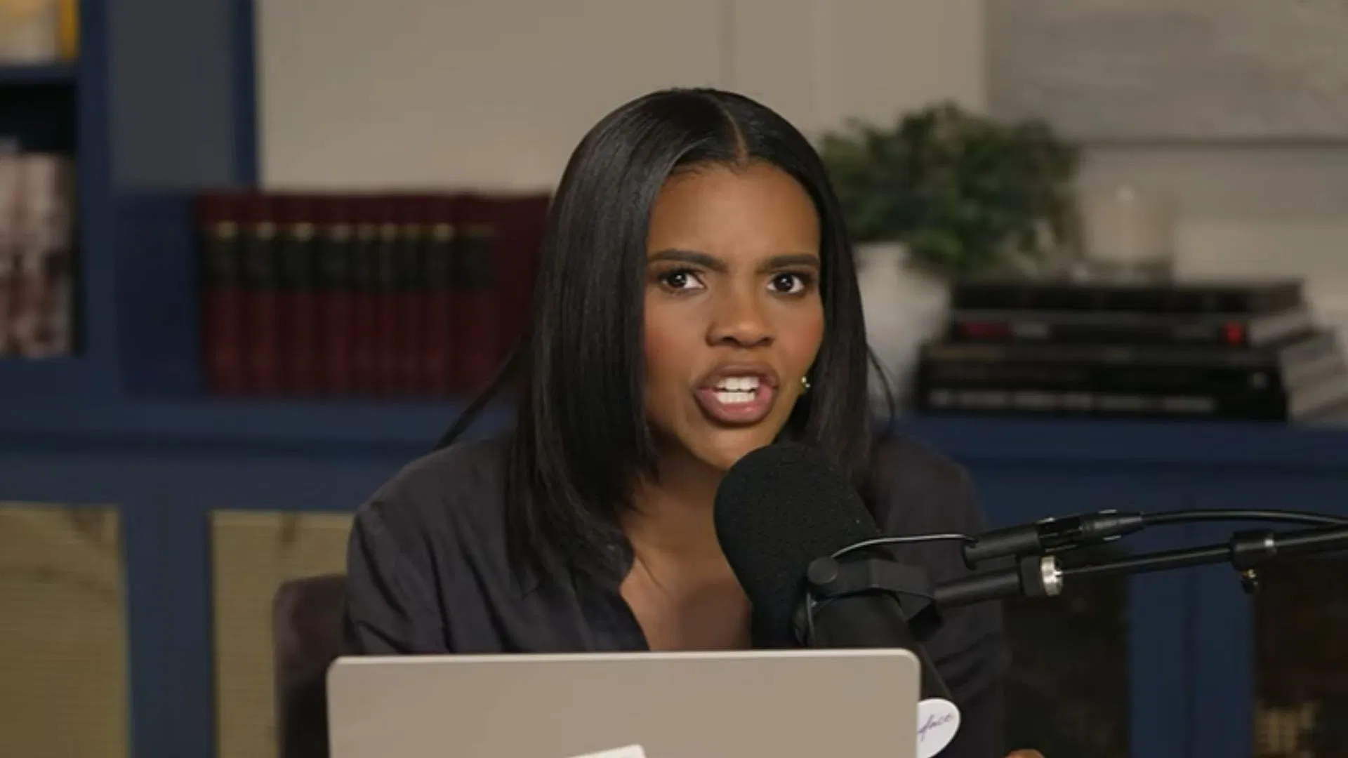 Candace Owens commenting on subpoena notice served to her by Blake Lively&#039;s lawyers (Image via YouTube/Candace Owens)