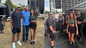 Wayne Gretzky's daughter Paulina enjoys full fan village experience at Jason Derulo concert during LIV Golf Indianapolis