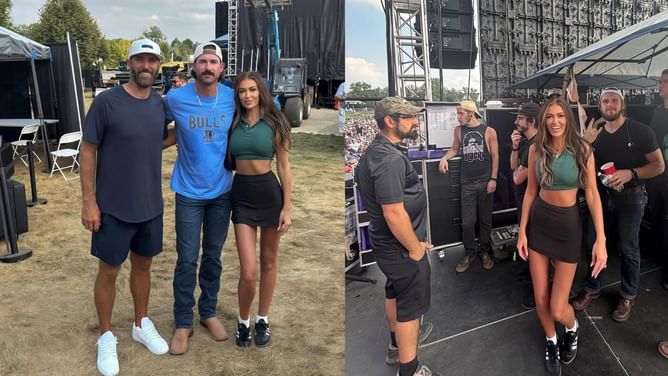 Wayne Gretzky's daughter Paulina enjoys full fan village experience at Jason Derulo concert during LIV Golf Indianapolis
