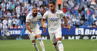 "He doesn't always make all the physical efforts" - Eden Hazard makes bold claim as he recalls playing alongside Benzema at Real Madrid