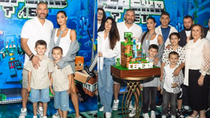 In Photos: Alex Ovechkin and wife Nastasiya celebrate eldest son Sergei's 7th birthday bash
