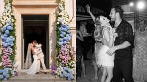 David Pastrnak pens heartfelt message for wife Rebecca on couple's first wedding anniversary - "One year married to this beautiful rocket"