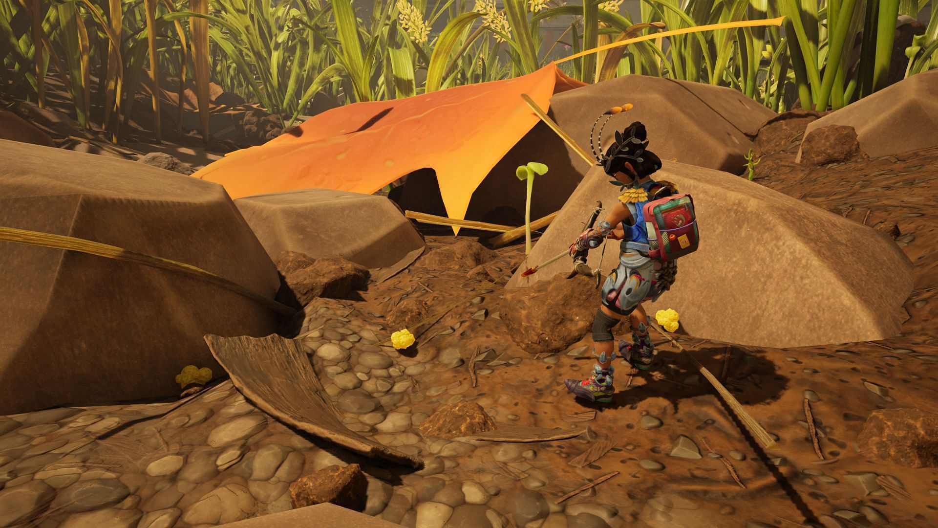 Pollen is highly effective against flying bugs (Image via Xbox Game Studios)