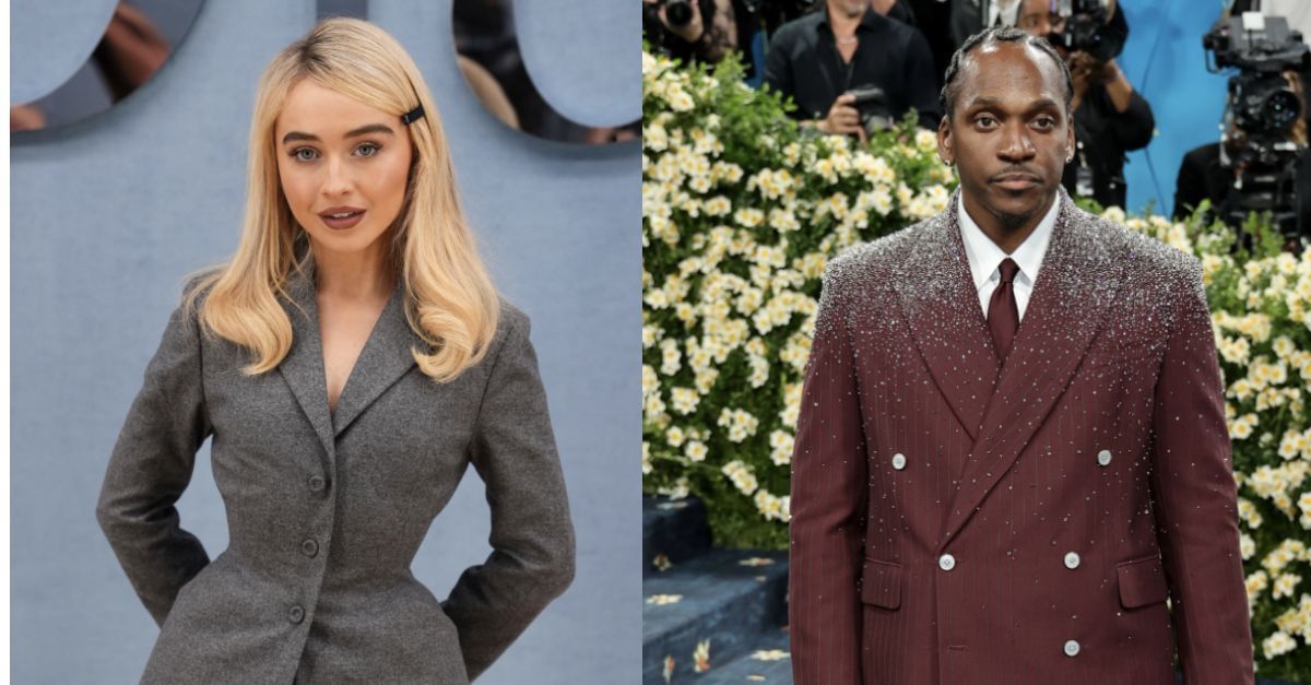 Sabrina Carpenter - left, Pusha T - right (Images via Getty)
