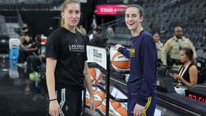 "Hot slay auntie" - Caitlin Clark raves over ex-Iowa teammate Kate Martin’s photo dump from Valkyries moments & 'chill' lifestyle
