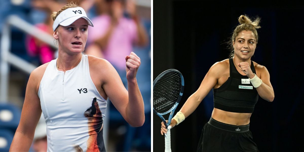 Krueger and Zarazua at the US Open - Image Source: Getty 