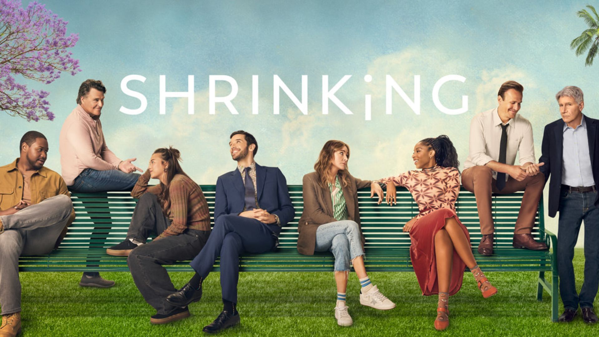 The cast of Shrinking (Image via Apple TV+)
