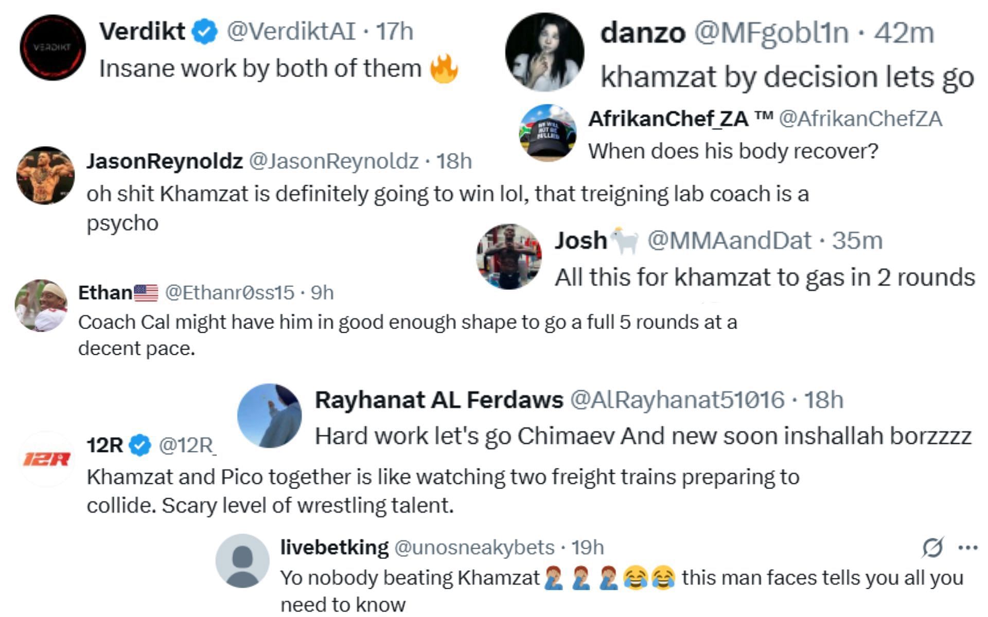 Screenshots courtesy: @RedCorner_MMA on X