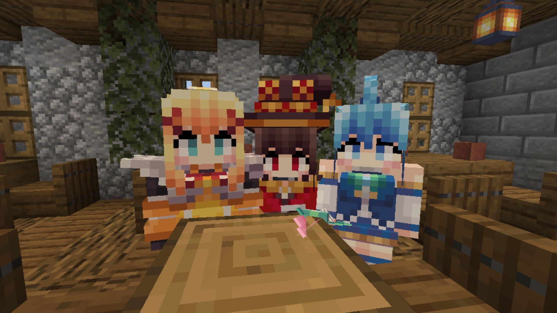 This mod allows you to have a Waifu as a companion (Image via CurseForge/SeaApples)