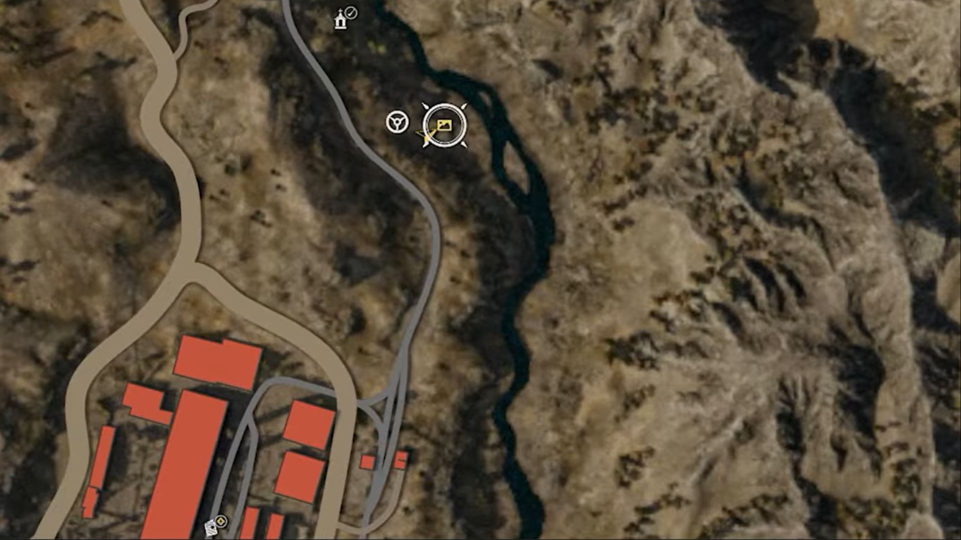 West Valle Dorata photo location (Image via 2K)