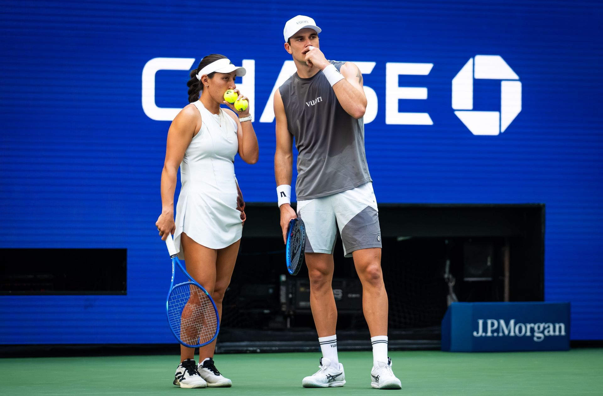 Jessica Pegula and Jack Draper at the US Open 2025. (Photo: Getty)