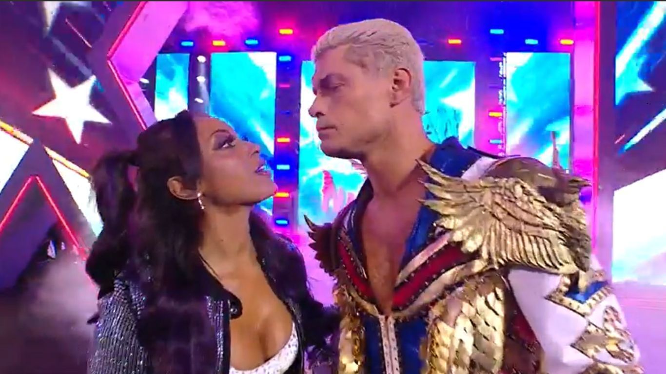 Cody and Brandi Rhodes at Wrestlemania XL [Image from WWE.com]