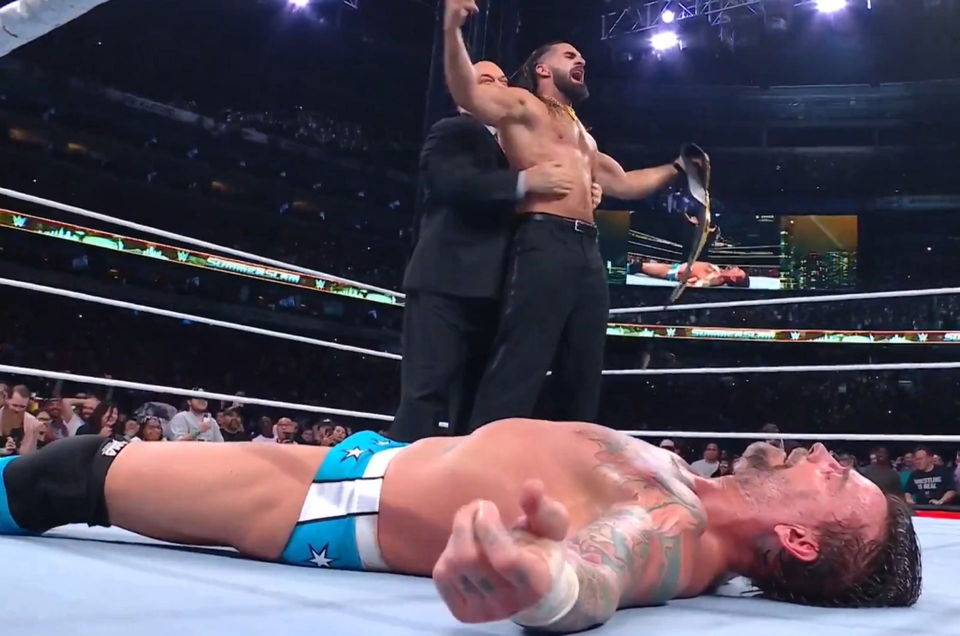 Seth Rollins fooled a good portion of the WWE Universe ahead of SummerSlam. (Image Credit: WWE on X).