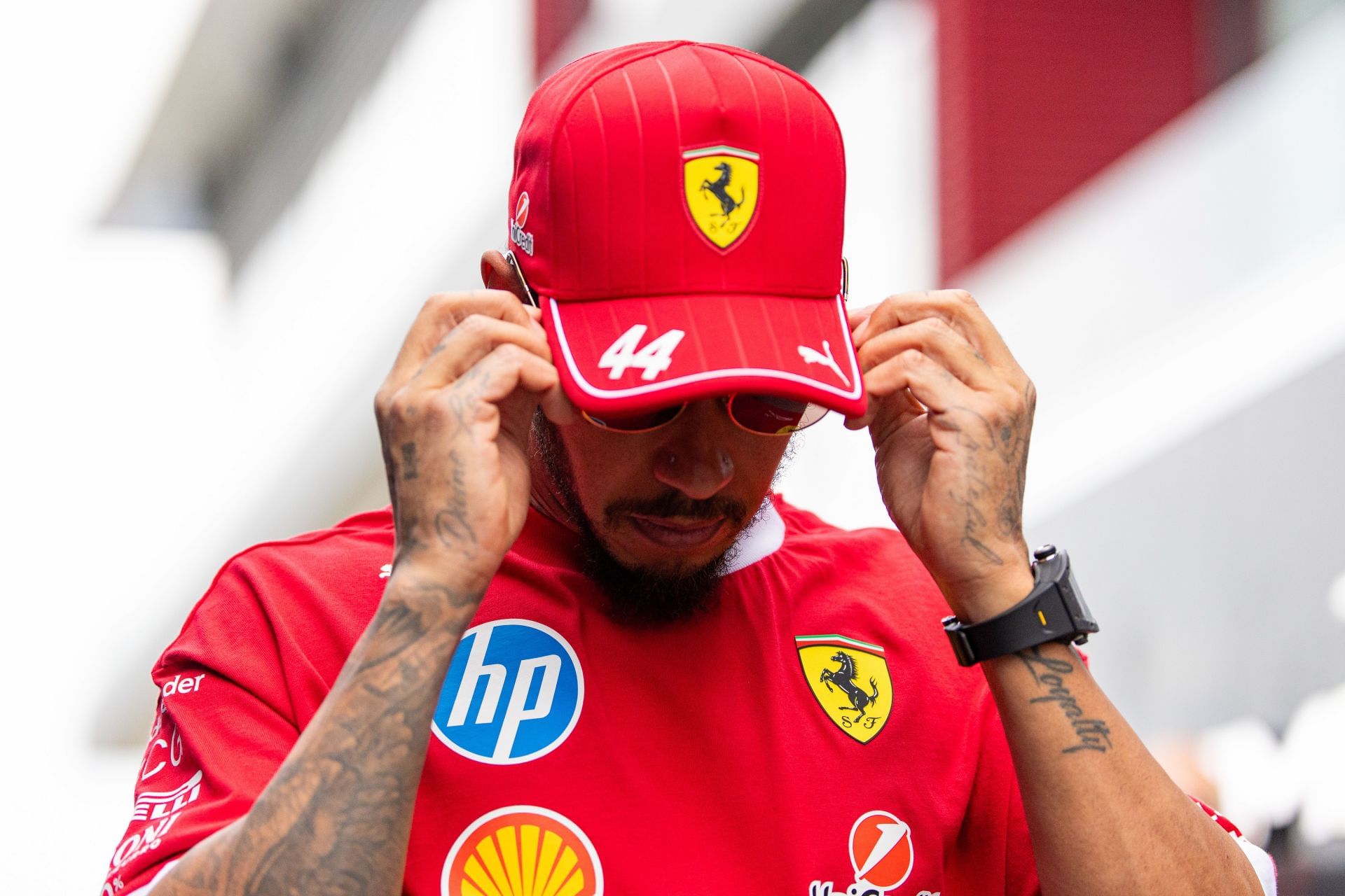 Lewis Hamilton at the Hungarian Grand Prix - Source: Getty