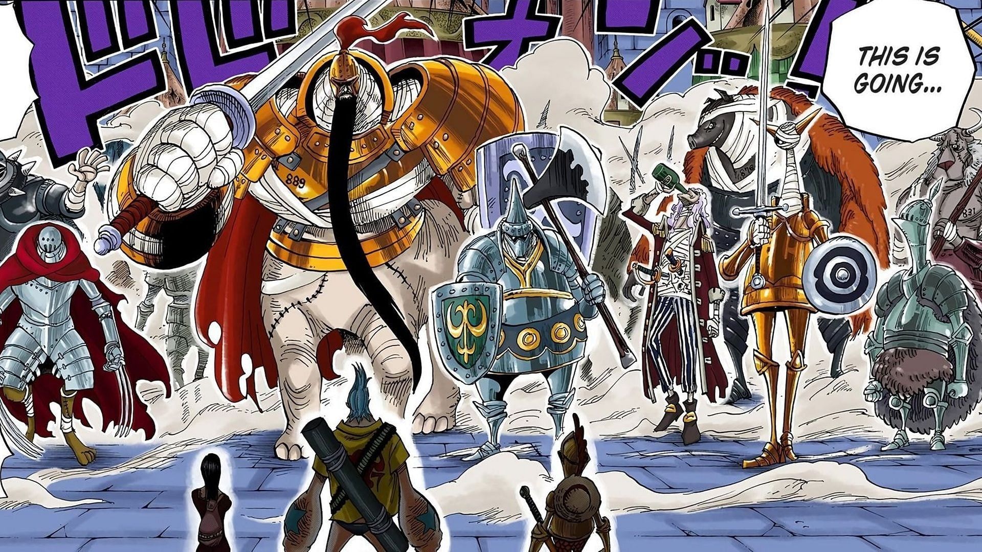 Silver Axe wasn&#039;t among Moria&#039;s zombies (Image via Shueisha)
