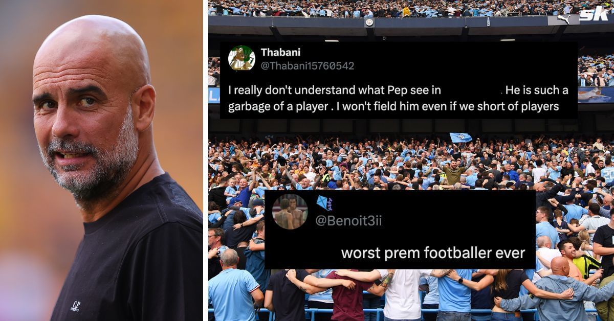 Manchester City fans have reacted on X