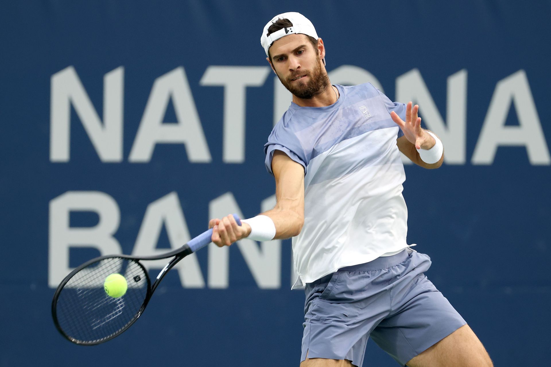 Khachanov at the National Bank Open presented by Rogers - Day 11 - Source: Getty
