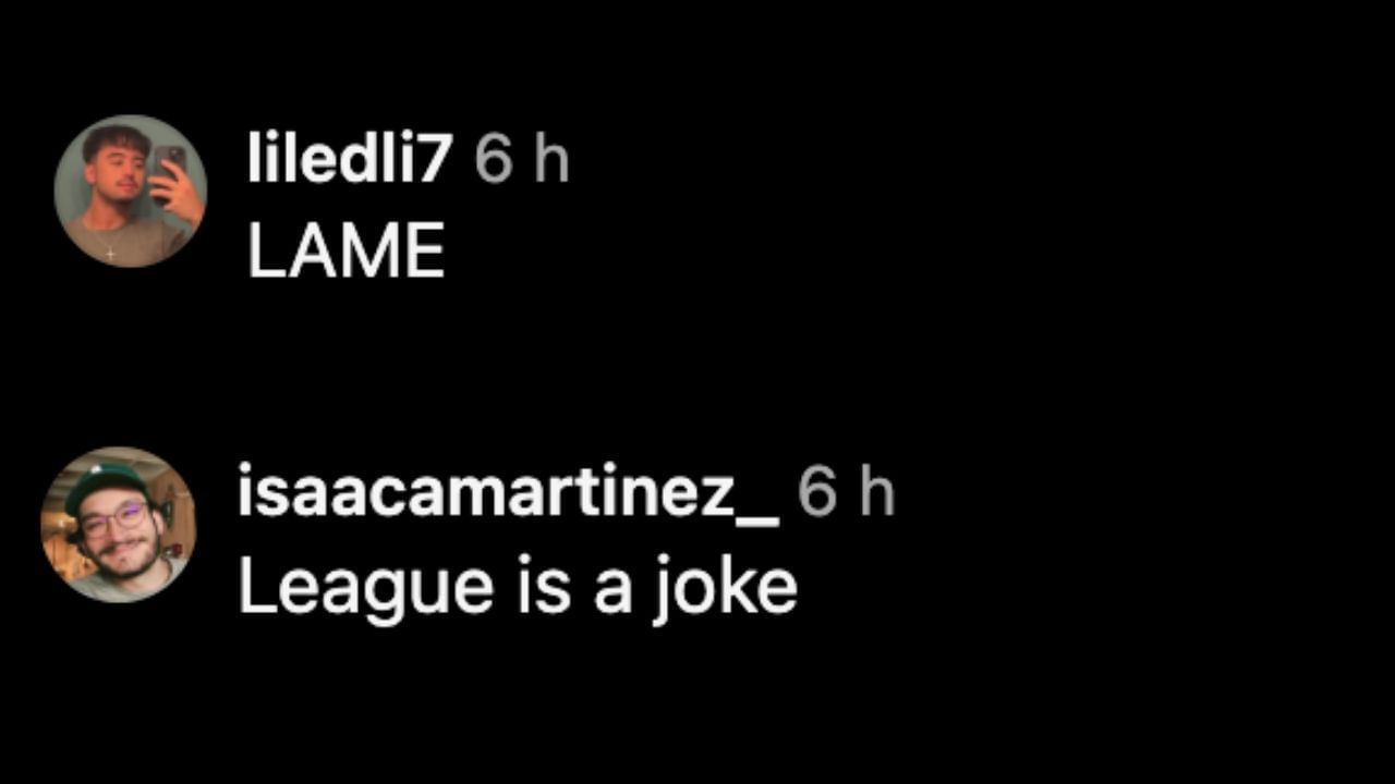 Screenshots of fans&#039; comments on Instagram (Images from - Instagram.com/@jomboymedia)