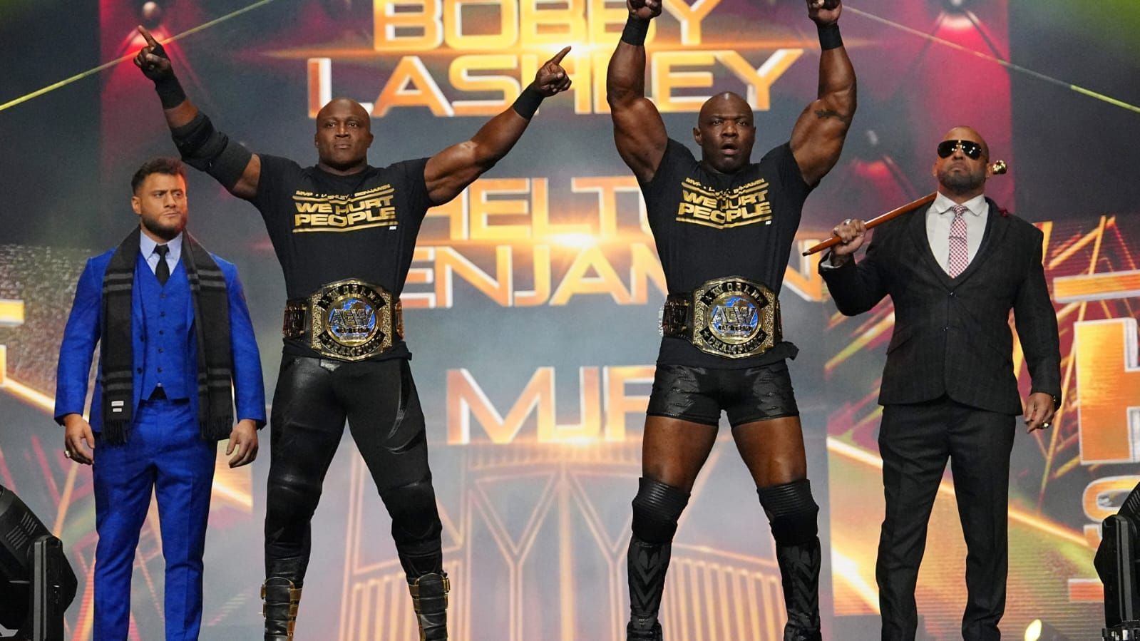 MJF is no longer a part of the Hurt Syndicate [Image Credit: AEW