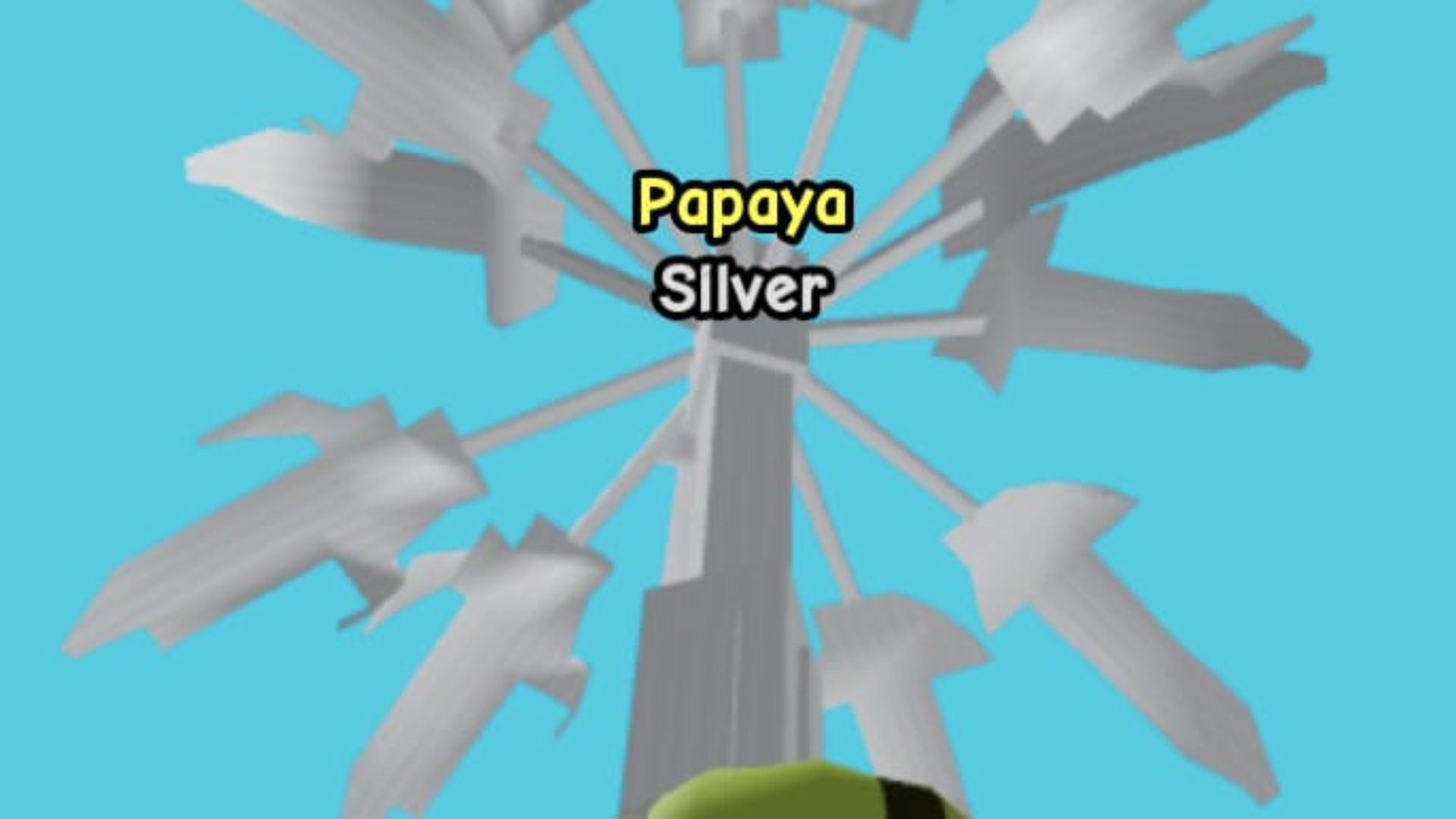 Silver Papaya (Image via Roblox)