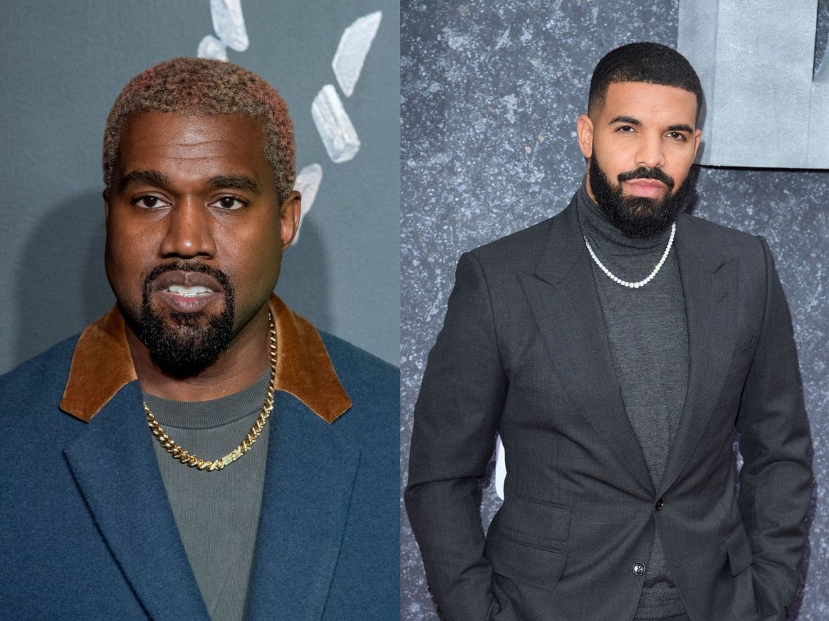 Kanye West and Drake
