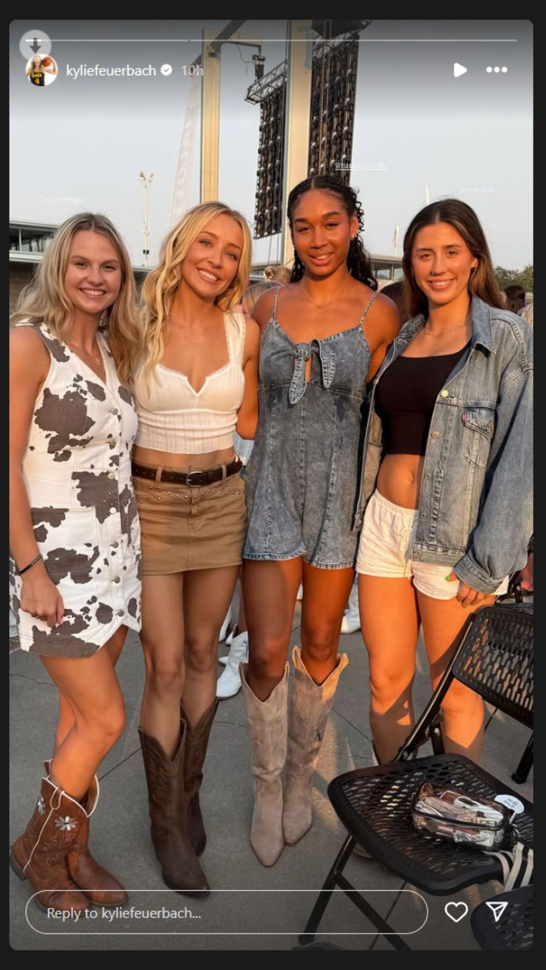 Kylie Feuerbach&#039;s IG story
