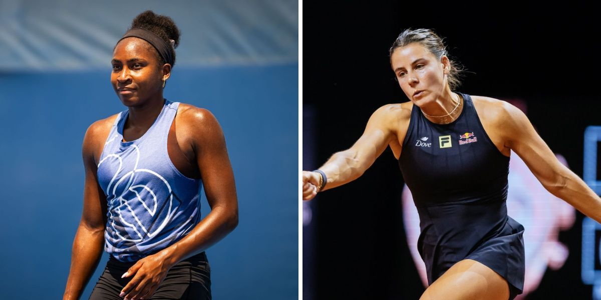 Coco Gauff and Emma Navarro at the Cincinnati Open - Image Source: Getty 