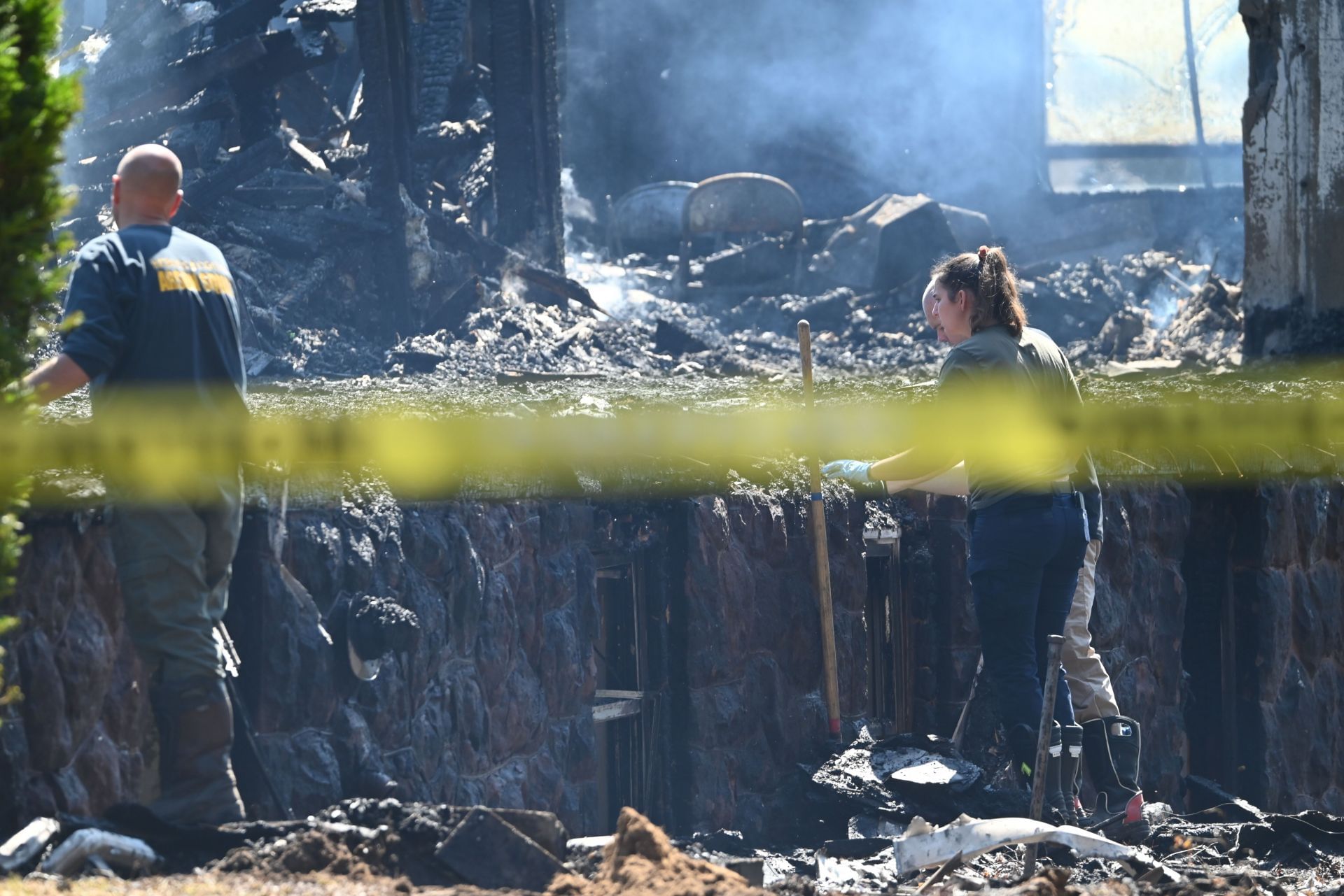 Large fire destroys a New Jersey Synagogue in Rutherford - Source: Getty