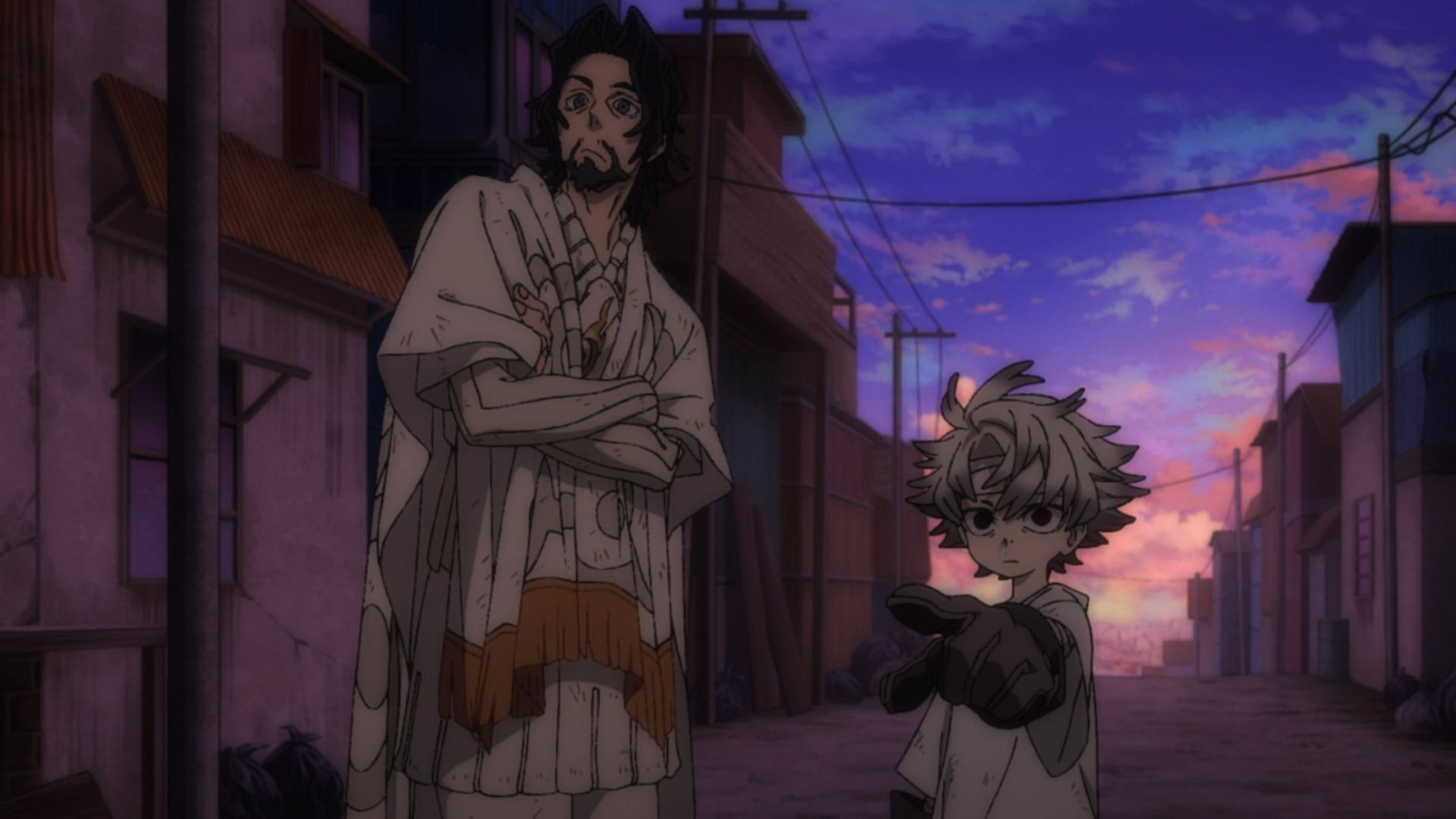 Rudo and Regto as seen in the anime (Image via Bones Film)