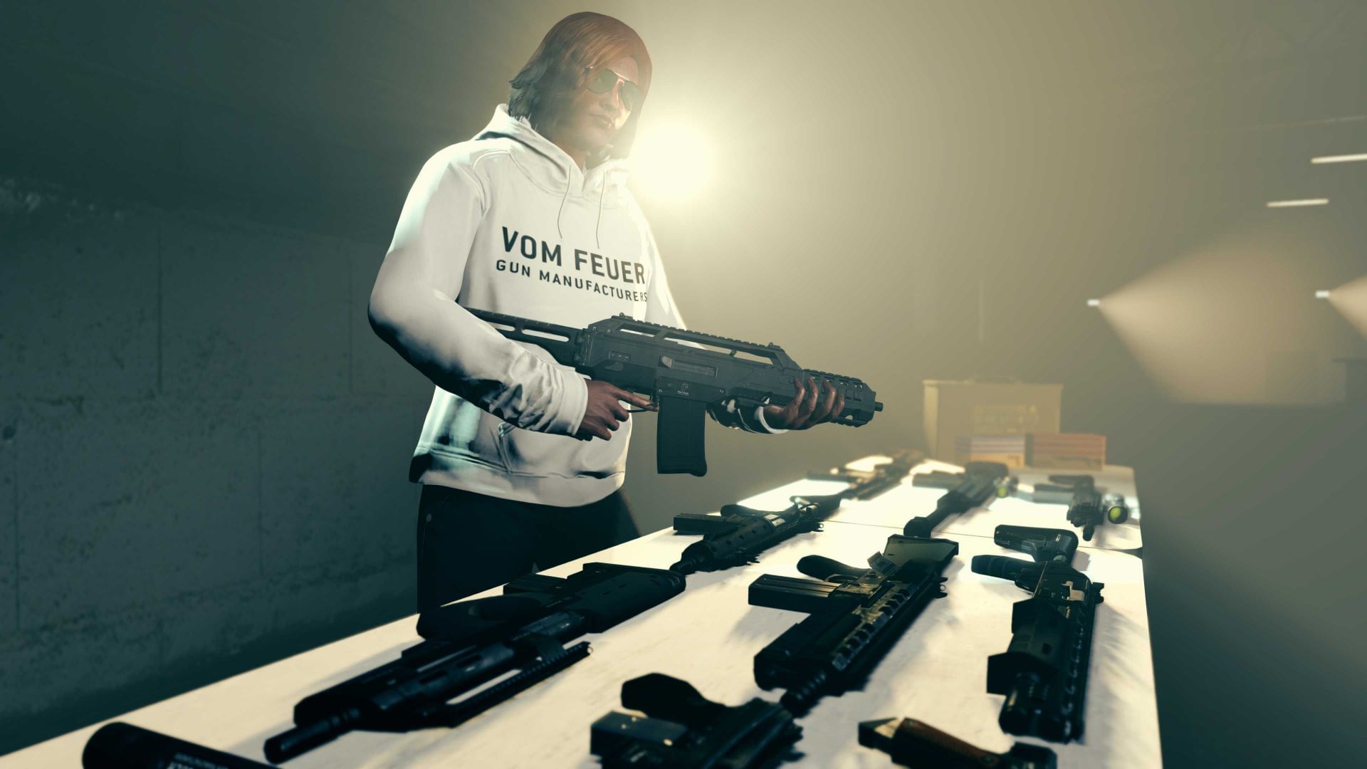Weapons are crucial assets to own in GTA Online (Image via Rockstar Games)