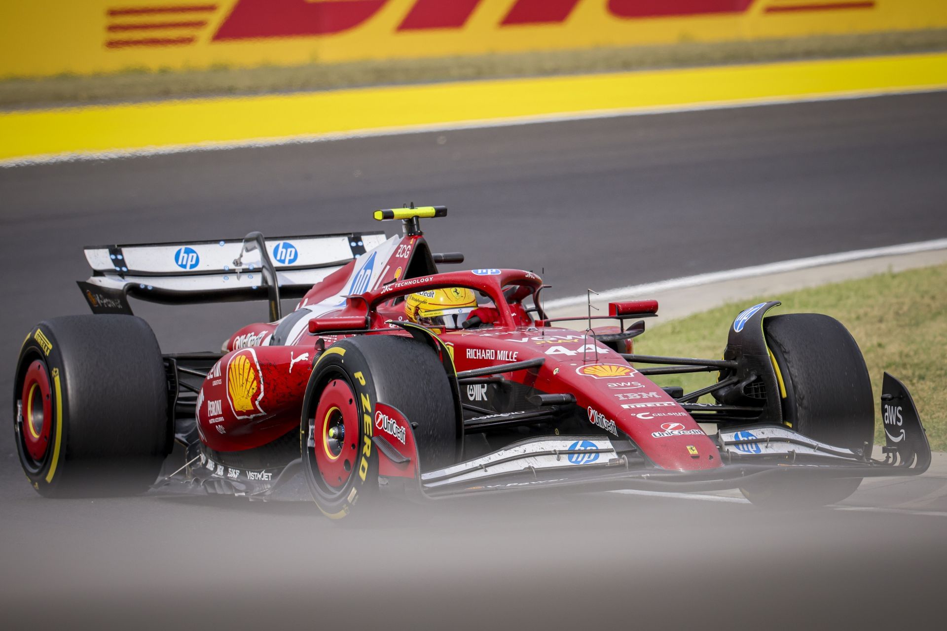 Lewis Hamilton at the F1 Grand Prix Of Hungary - Source: Getty