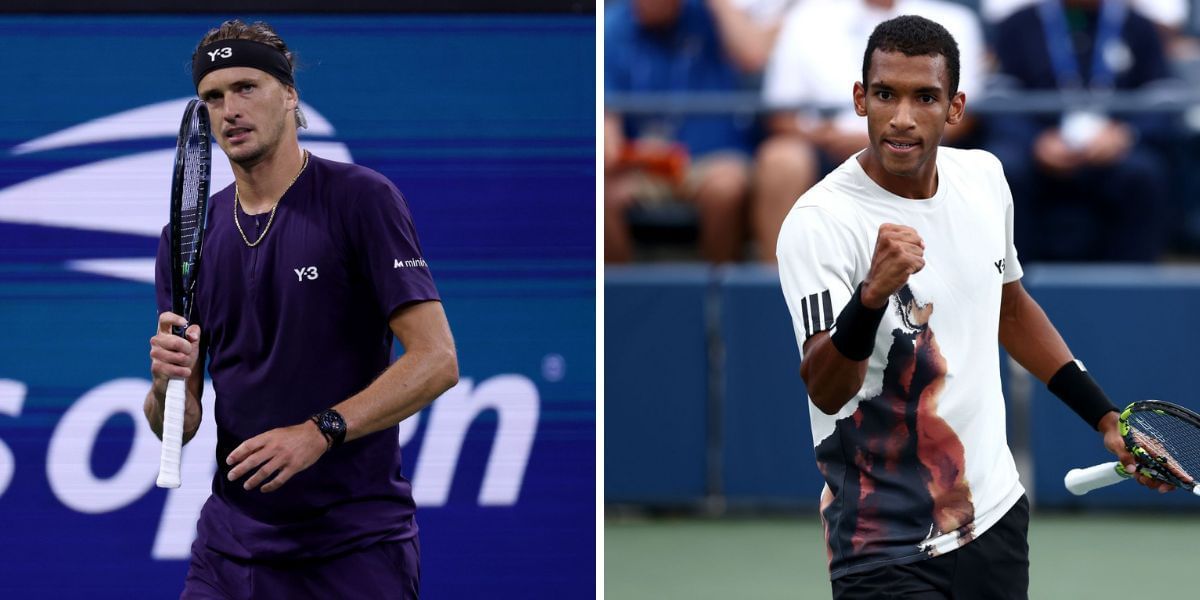 Alexander Zverev (L) vs Felix Auger-Aliassime (R) preview, (Source: Getty Images)