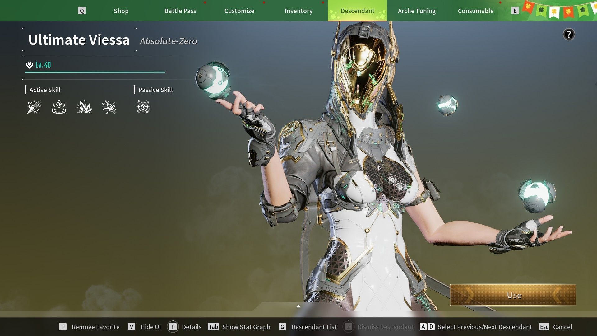 Viessa is a strong choice for Axion Plains (Image via Nexon)