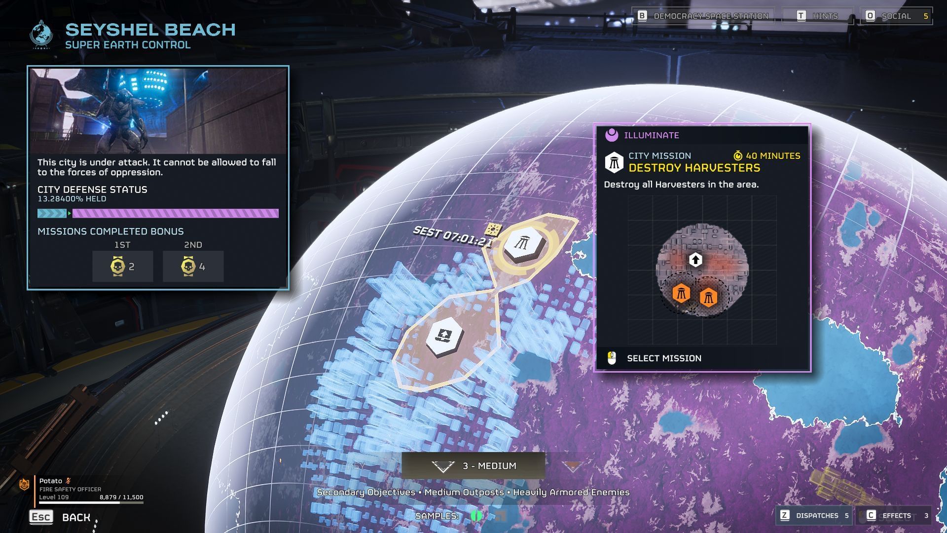 Common Samples can be obtained on these difficulties (Image via Sony | Sportskeeda Gaming)