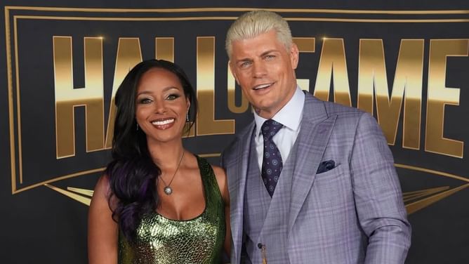 Congratulations go out to Brandi and Cody Rhodes!