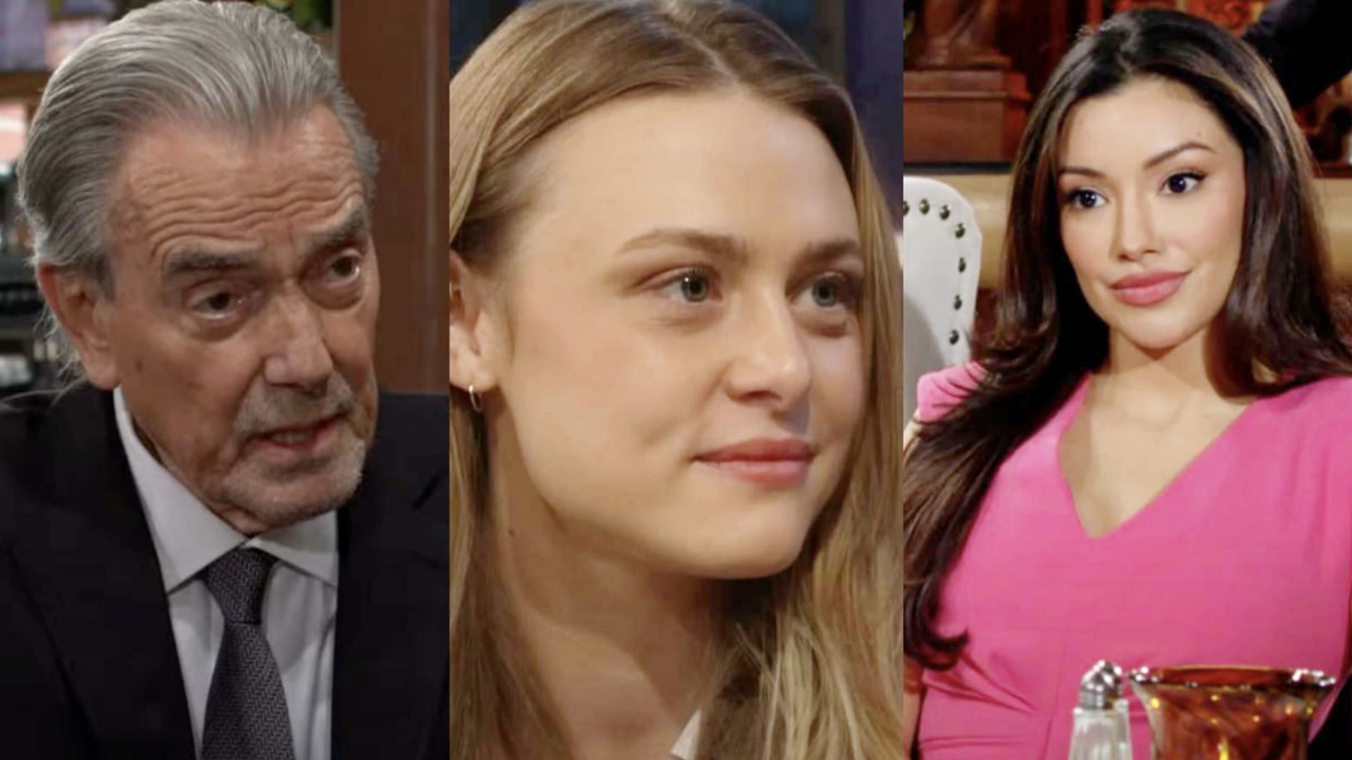 Victor, Claire and Audra (Image via Youtube / Y&amp;R INSIDER)