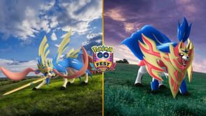 How many successful raids are needed to get Crowned Sword Zacian and Shield Zamazenta in Pokemon GO?