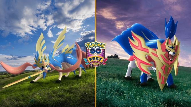 How many successful raids are needed to get Crowned Sword Zacian and Shield Zamazenta in Pokemon GO?