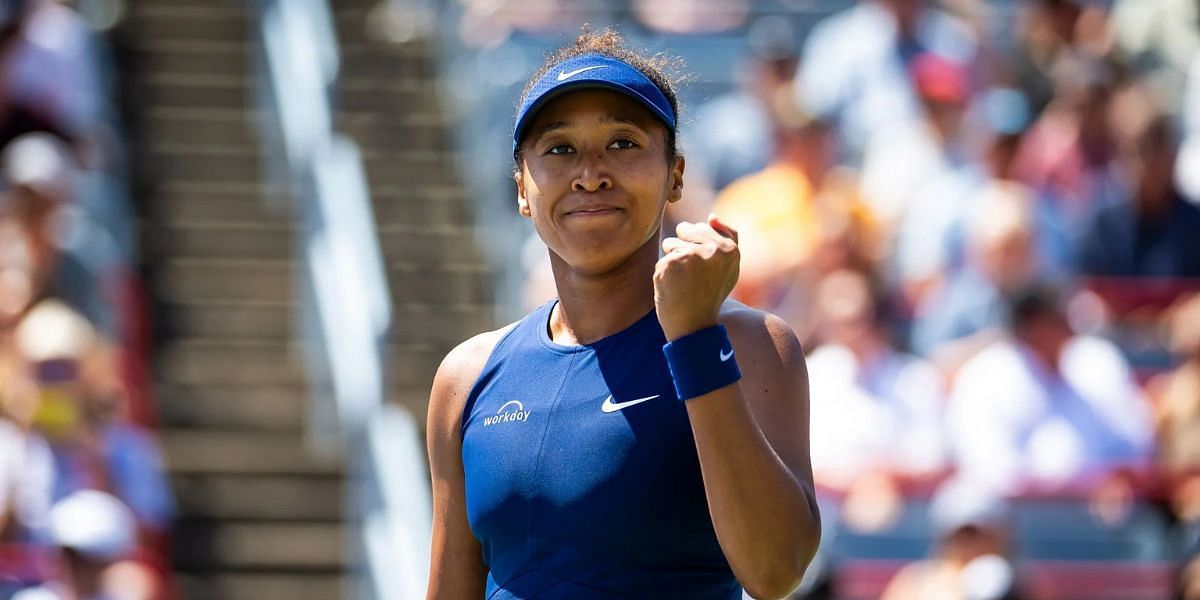Naomi Osaka at the 2025 National Bank Open in Montreal (Source: Getty)