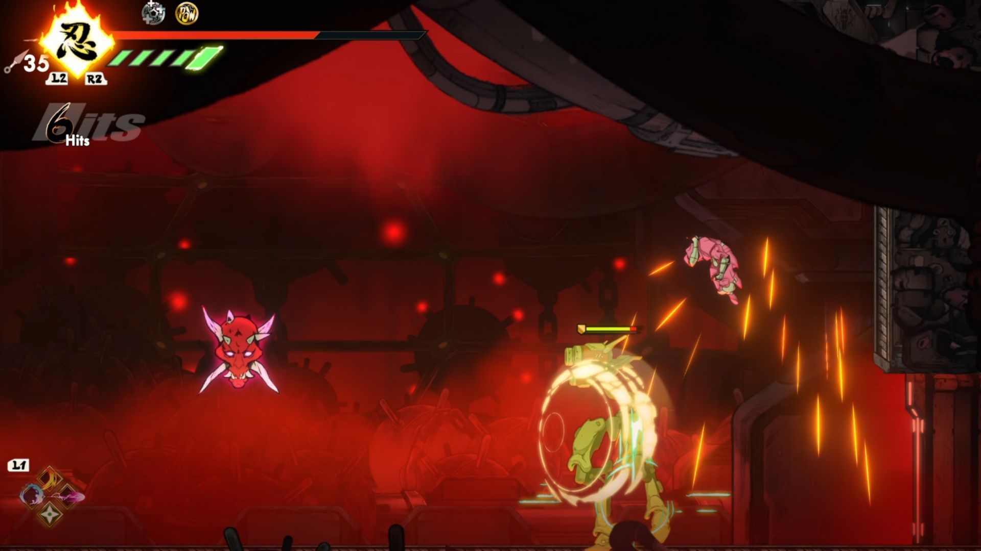 Watch out for the huge towers of flame throwing statues that spawn in the third Elite Squad! (Image via SEGA)