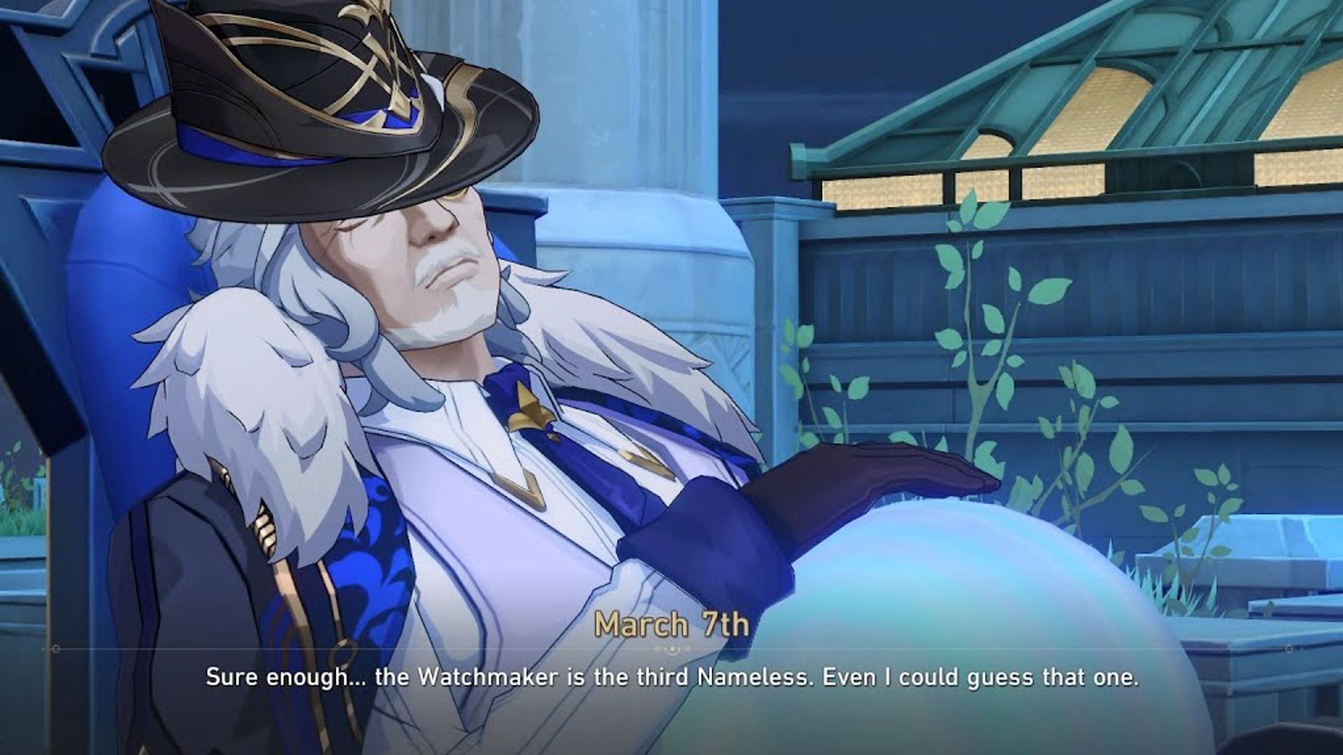 Mikhail, one of the Nameless members in Penacony&#039;s history (Image via HoYoverse)