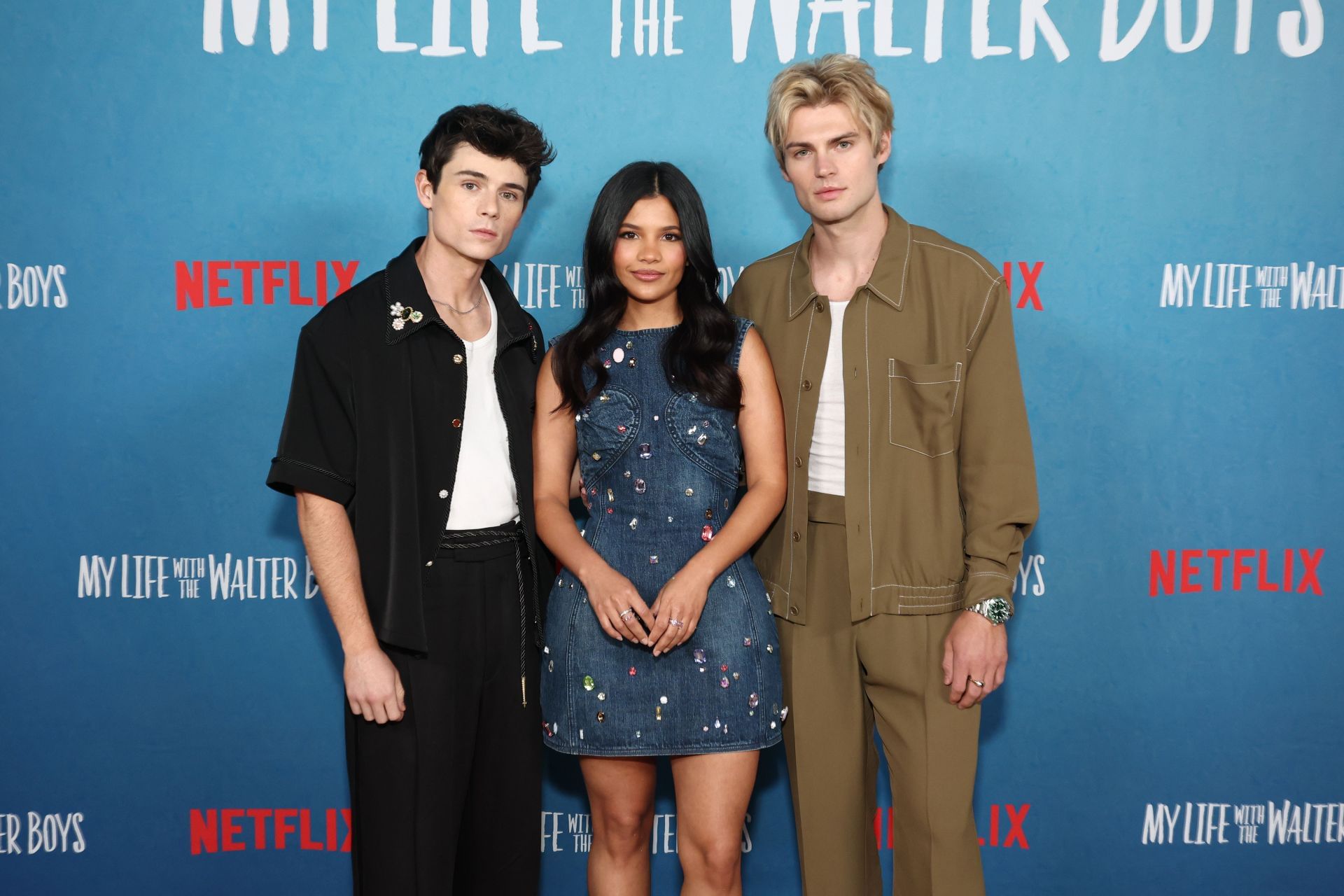 The main cast of My Life with the Walter Boys (Image via Getty)