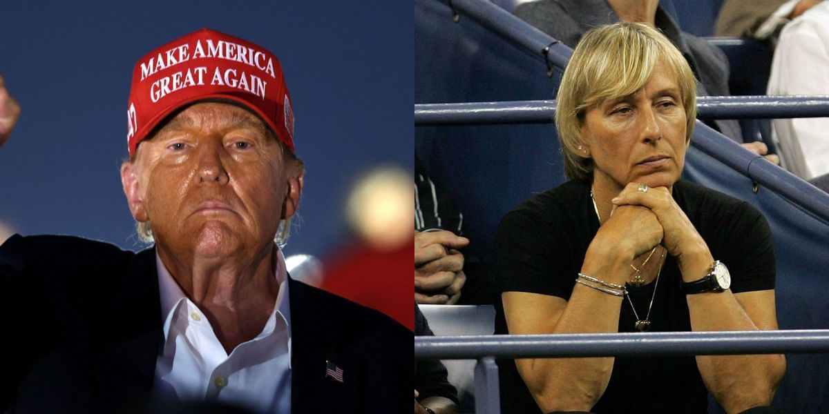 Martina Navratilova worried Donald Trump-led US is going the way of Nazi Germany (Source: Getty)