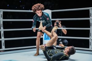 Throwback: Watch Kade Ruotolo's slick berimbolo back take of Francisco Lo