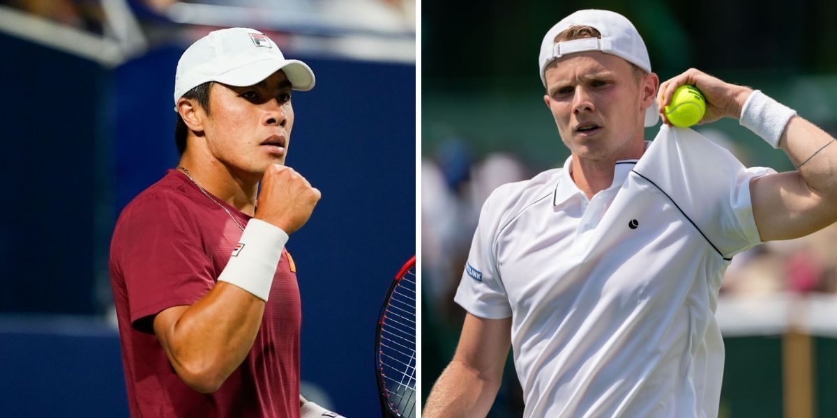 Brandon Nakashima vs Jesper De Jong - Image Source: Getty 