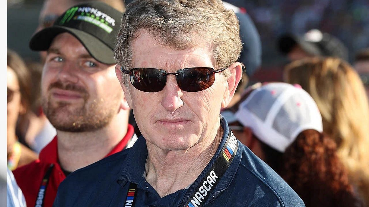 Bill Elliott at Charlotte Motor Speedway on May 28, 2017. Image: Imagn 