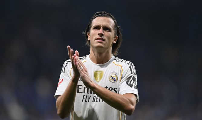 "I promise to give my life for this club" - Real Madrid summer signing Alvaro Carreras makes claim after goal-saving clearance in Mallorca win